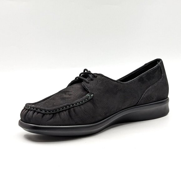 SAS Women Petra Comfort Charcoal Back Soft Leather Narrow shoes Size 9.5 - Picture 6 of 11